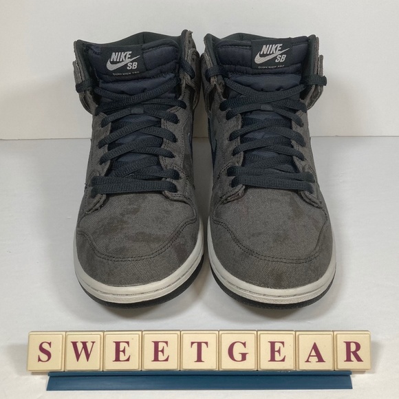 Nike Dunk SB High 'Stained Canvas' - Picture 5 of 14